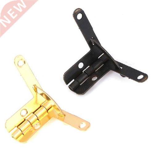 New 10pcs 90 Degree 22*28MM Angle Wooden Box Supports Hinge
