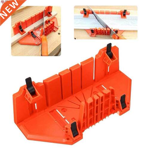 Adjustable Wood Cutting Clamping Miter Saw Box Woodworking B