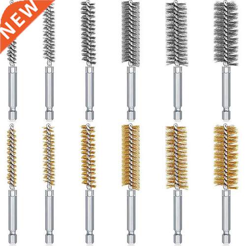 Hole Brush Bronze Cleaning Steel Wire Hole Brush Set