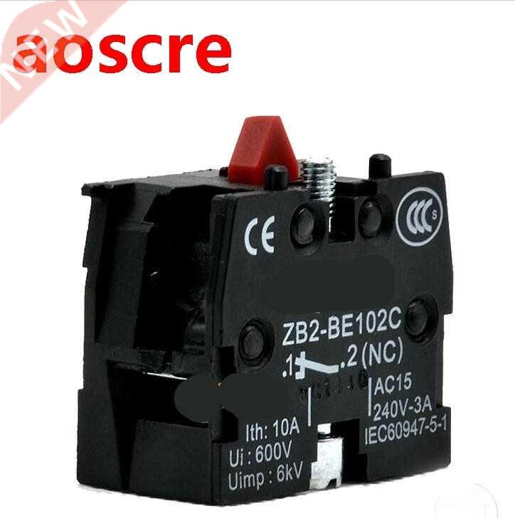 ZB2-BE102C Normally Closed NC for Pushbutton Joystick Switc