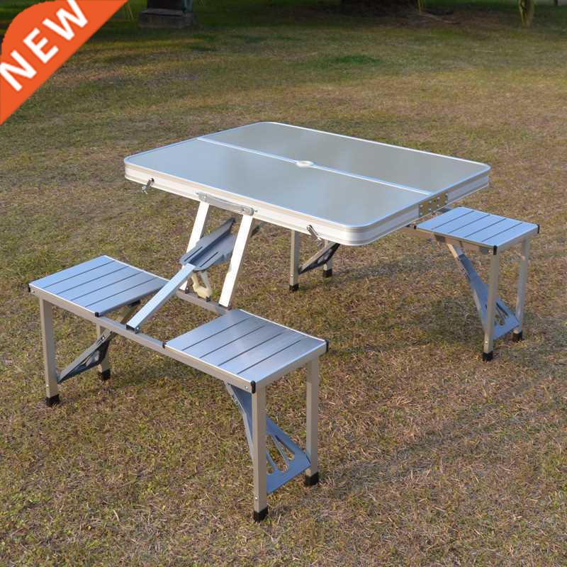 Outdoor Folding Table Chair Camping Aluminium Alloy Picnic T