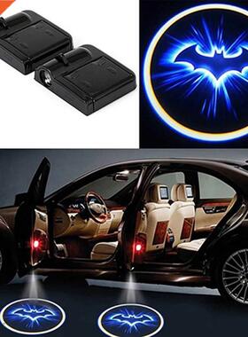 1 PC Wireless Car Light Bat Logo Door Decor Shadow LED Welco
