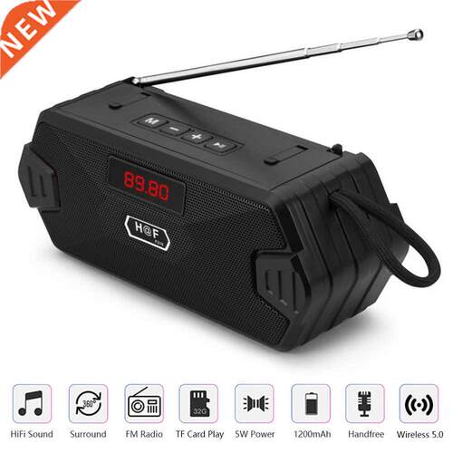 Mini Portable Wireless Speaker Bluetooth-compatible Bass Sub