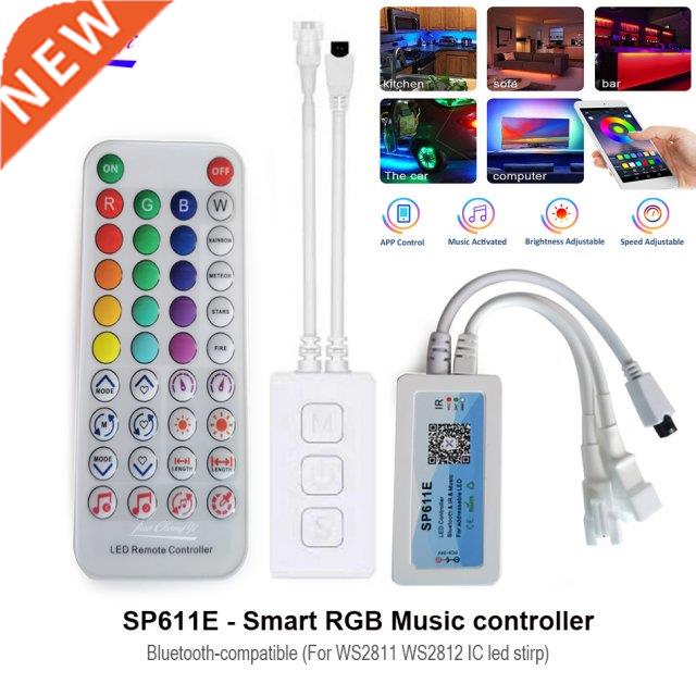 SP611E Remote LED Controller Bluetooth-compatible IR Music S