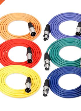 Neewer 6 Pack 1 eter Audio Cable Cords XLR ale to XLR Fe