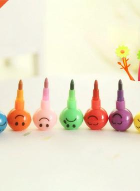 7 color Children Kids Crayon Oil Pastel Drawing School Offic