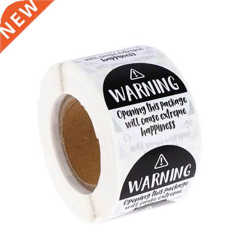 1.49inch Black And White Adorable Warning: Extreme Happiness