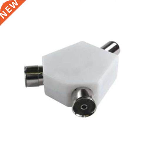 Cable Splitter Aerial Three-way TV Coaxial Male To Female Ad