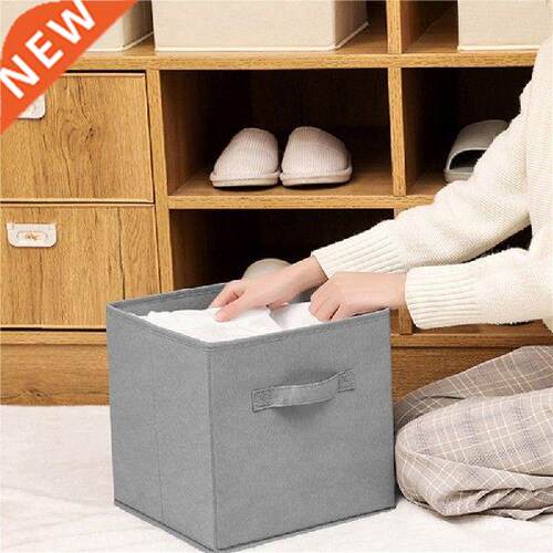 Cube Folding Toys Storage Box Kids Toys Organizer Box Felt