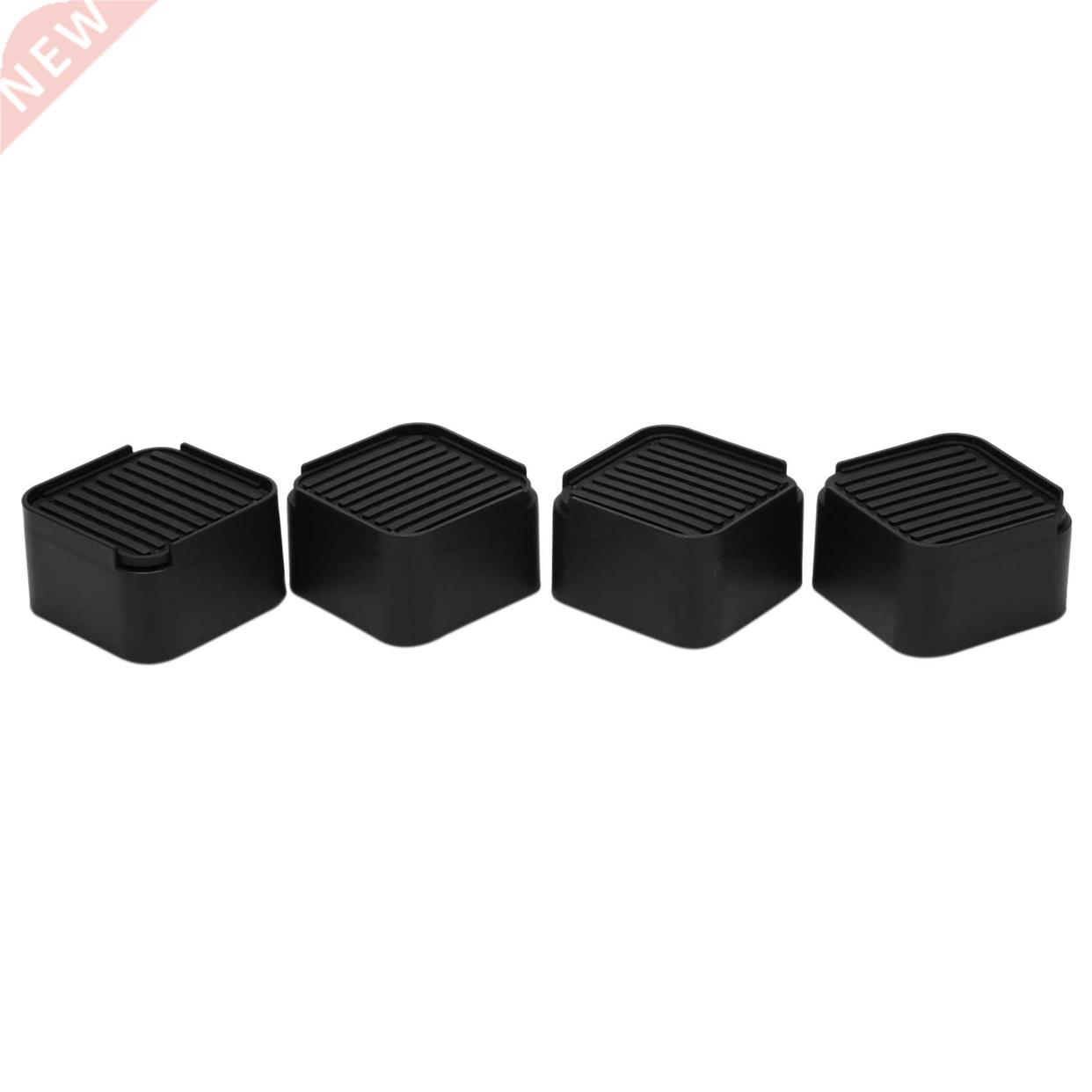 4 Pack 2 Inch Bed and Furniture Risers Elevator with Rubber