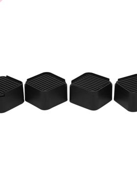 4 Pack 2 Inch Bed and Furniture Risers Elevator with Rubber