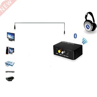 Bluetooth Transmitter Aux 3.5mm/Optical Toslink Audio for TV