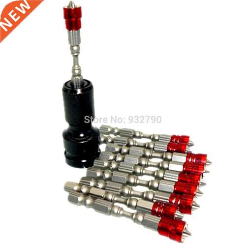 1/2in Drive To 1/4in Hex Adaptor W/ 10pc Ph2 65mm Bit Drywal