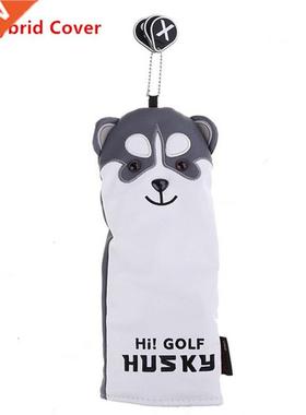 Cute Husky Golf Driver Head Cover Cartoon Animal Fairway Woo