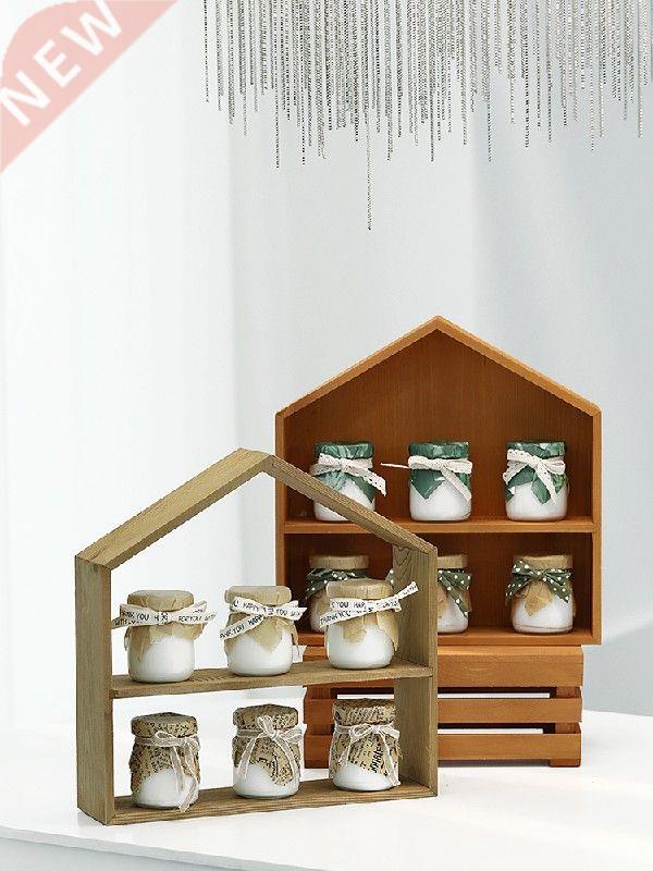 Wedding Celebration Dessert Wooden House Decoration Wooden