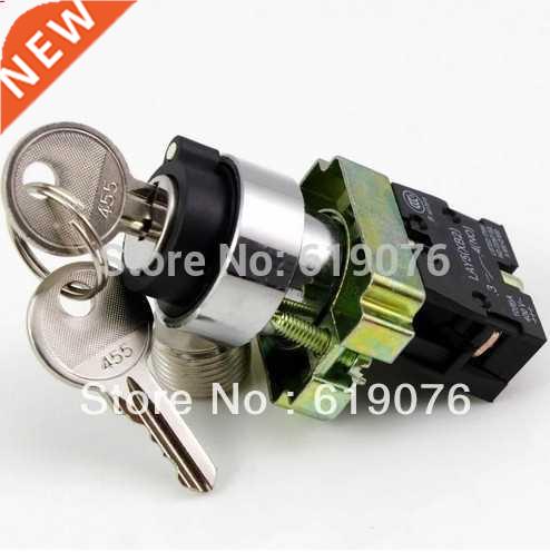 21C 1 N/O 2 Positions Maintained Key Select Selector Switch