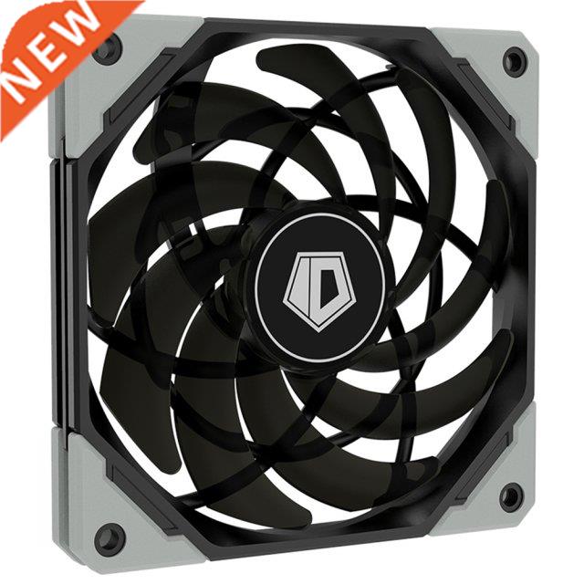 ID-COOLING 120mm Computer Case Cooling Fan PWM Quiet Water C