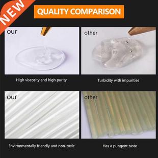 50 Pcs 11mm or 7mm Glue stick Hot melt adhesive Translucent