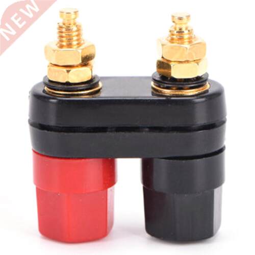 Red Connector Amplifier Terminal Binding Post Banana Speaker