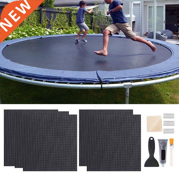 Trampoline Patch Repair Kit 4 X 4 Inch Square Glue On