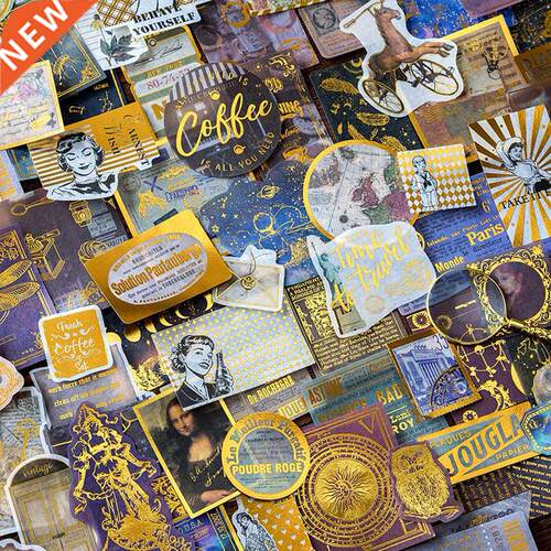 60pcs  Midser Night	s Dream Stickers Scrapbooking