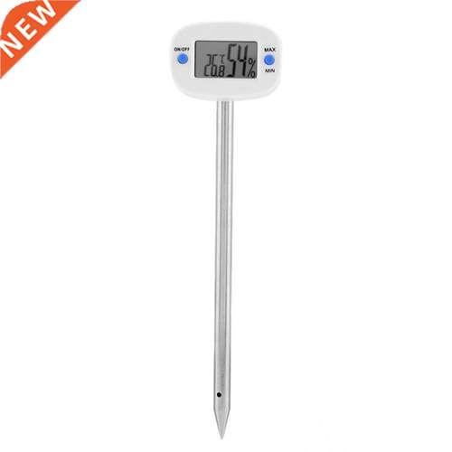 LCD Soil Thermometer Hygrometer Probe Electronic