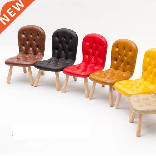 Solid wood children's chair baby chair low stool