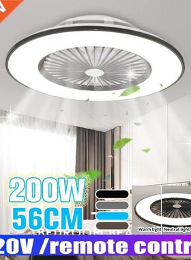 56cm Dimmable Ceiling Fan Lamp With Remote Control Fan Lamp