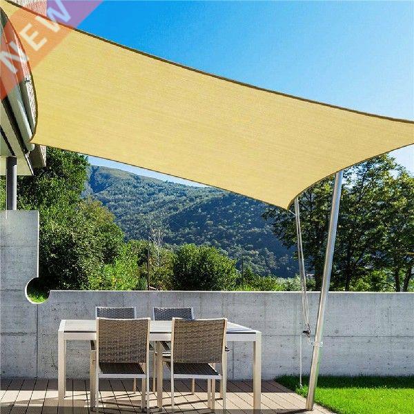 Outdoor Sun Shade Sail Garden Awning Easy Waterproof