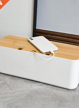 2022 Large Cable Storage Box Hide Power Strip Wire Managemen