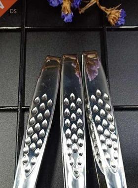 Long Kitchen Tongs Heat Resistant BBQ Salads Grilling Clip B