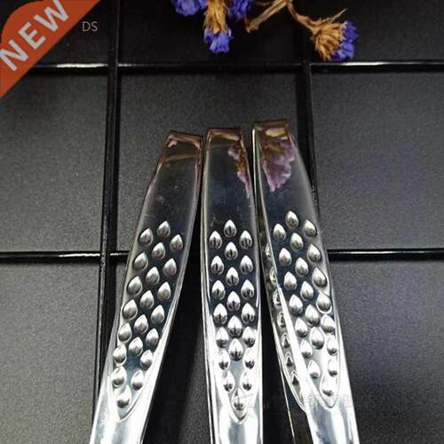 Long Kitchen Tongs Heat Resistant BBQ Salads Grilling Clip B