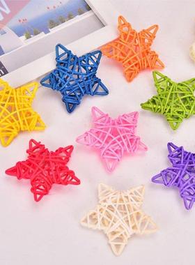5PCS Heart Star Rattan Ball Colorful Sepak Takraw For Chris