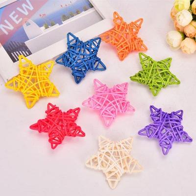 5PCS Heart Star Rattan Ball Colorful Sepak Takraw For Chris