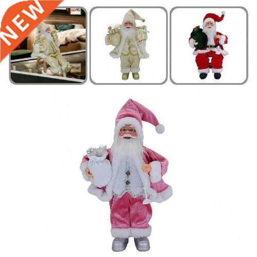 Convenient Doll Ornament Lightweight Portable Lovely Santa