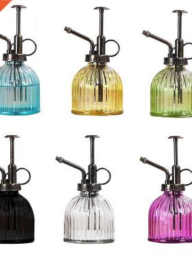 1pc Plnt Flower Glss Grden Wtering Pot Mister 300ml Wt