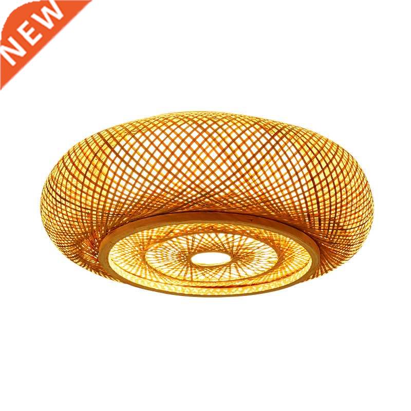 Bamboo Ceiling Lights for Living Room Chinese Style Hanging