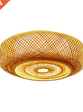 Bamboo Ceiling Lights for Living Room Chinese Style Hanging