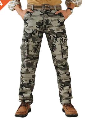 2022 men's cargo pants cotton high quality camouflage Jogger