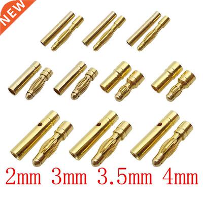 10Pair 2mm 3mm 3.5mm 4mm Male Female Bullet Banana Plug Conn