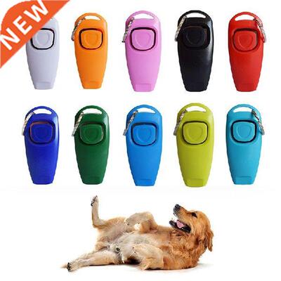 2 In 1 Pet Dog Training Whistle Clicker Pet Trainer Click