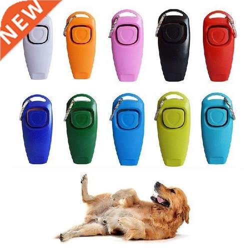 2 In 1 Pet Dog Training Whistle Clicker Pet Trainer Click