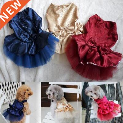 Summer Dog Dress Pet Dog Clothes for Small Dog Wedding
