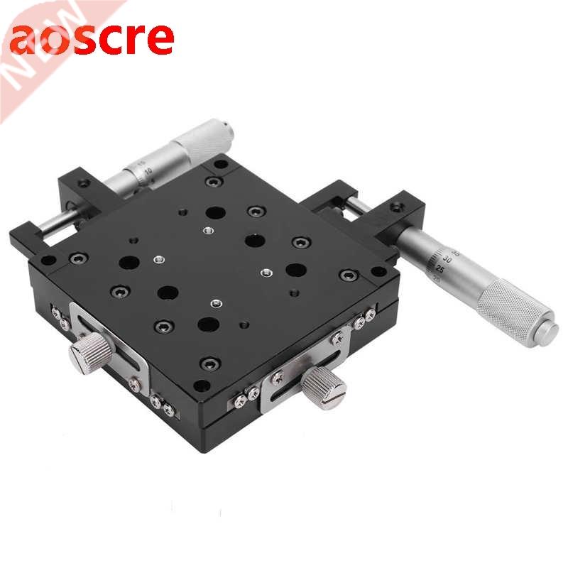 Linear Sliding Table XY Manual Platform Guide Type Roller