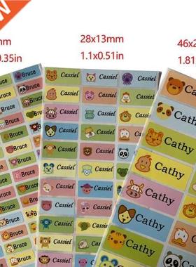Customizable Name Stickers Waterproof anti-tear Scrapbooking