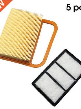 5 Pieces Chainsaw Air Filter with Cotton Gardening Tool