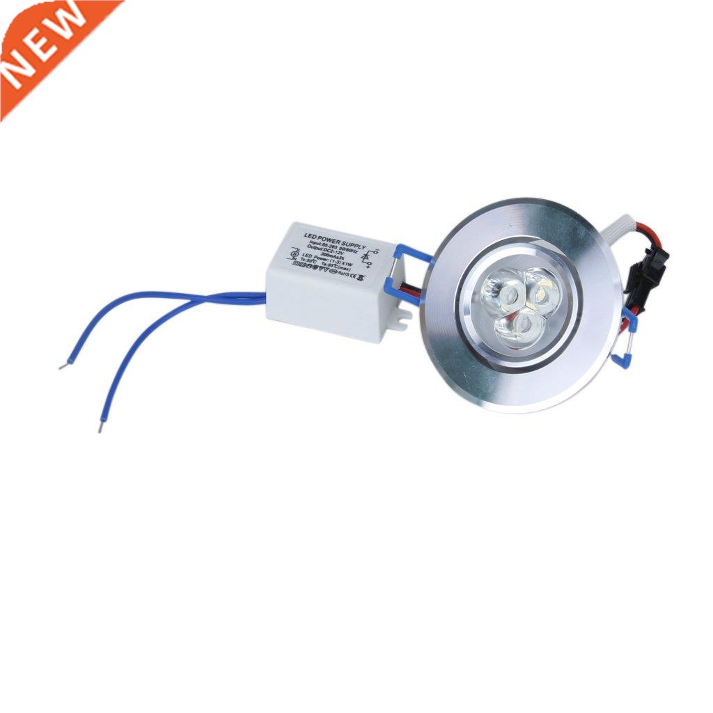 3W LED White + conductor with white core