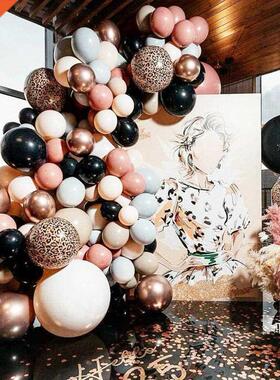 1 Set Eye-catching Birthday Balloon Easy Use Multi-color 4D