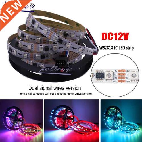 5M 00LEDs 100 Pixel WS2818 DC12V 5050 RGB Full color LED st
