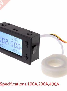 DC300V 100A 200A 400A Hall Effect Coulometer Digital Voltmet